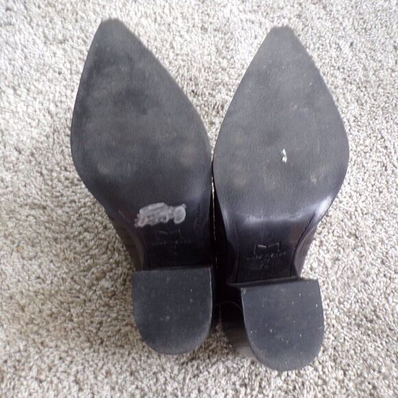 Marc Fisher leather booties 7 - Picture 8 of 9